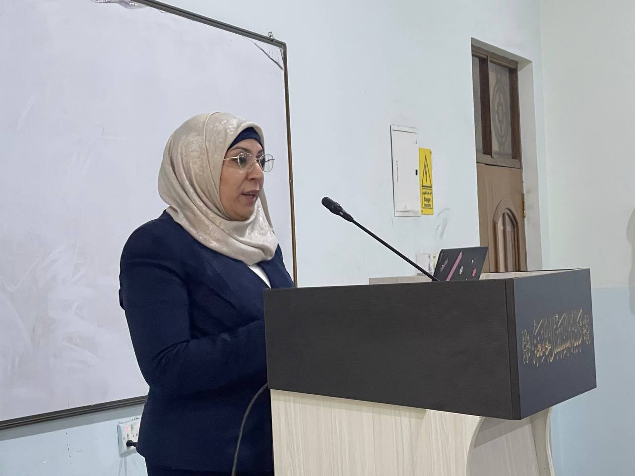Scientific lecture on the importance of proper nutrition