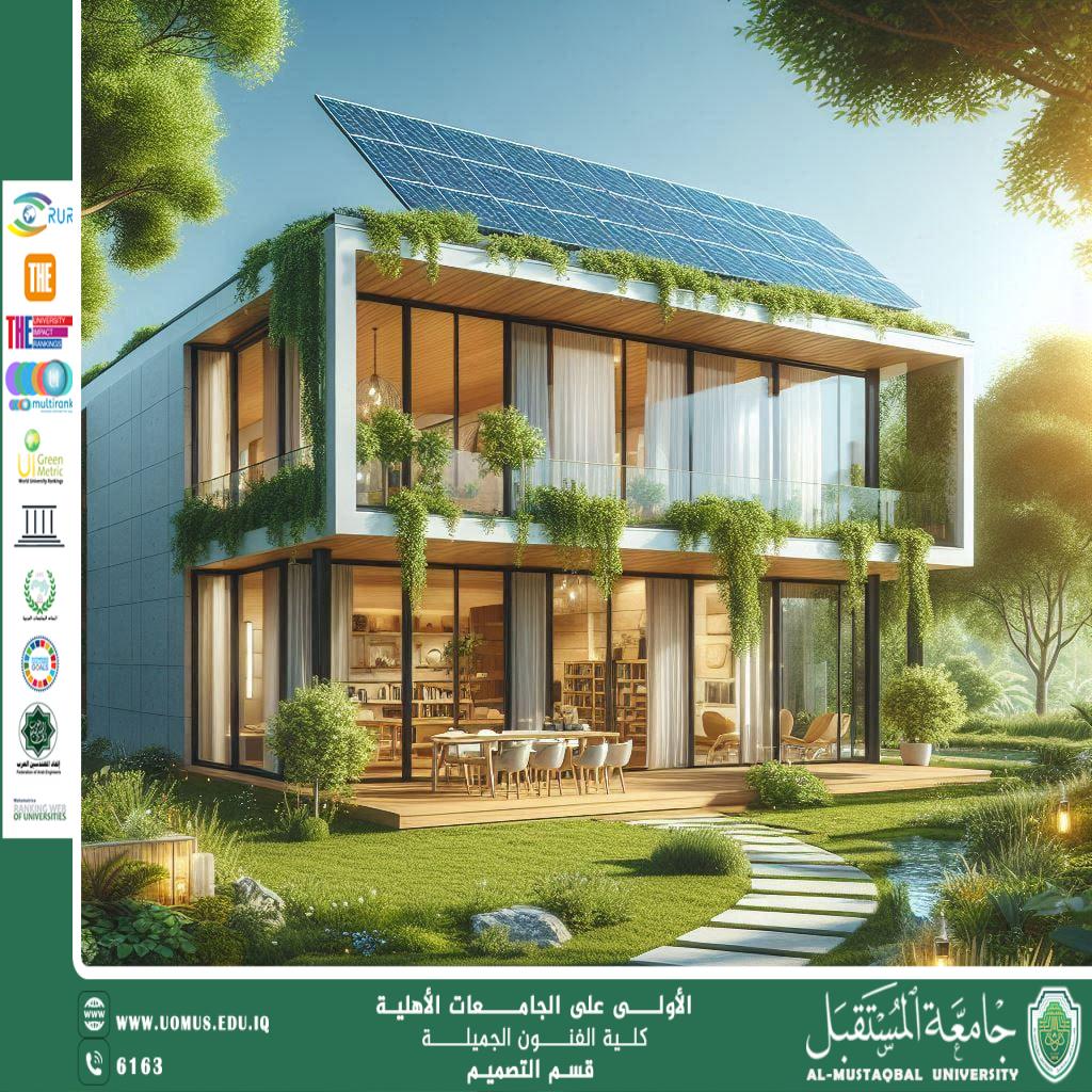 مقال علمي بعنوان " الجانب الضوئي في العمارة المستدامة " للتدريسي الاستاذ المساعد الدكتور محمود رزوقي جنجون العباسي