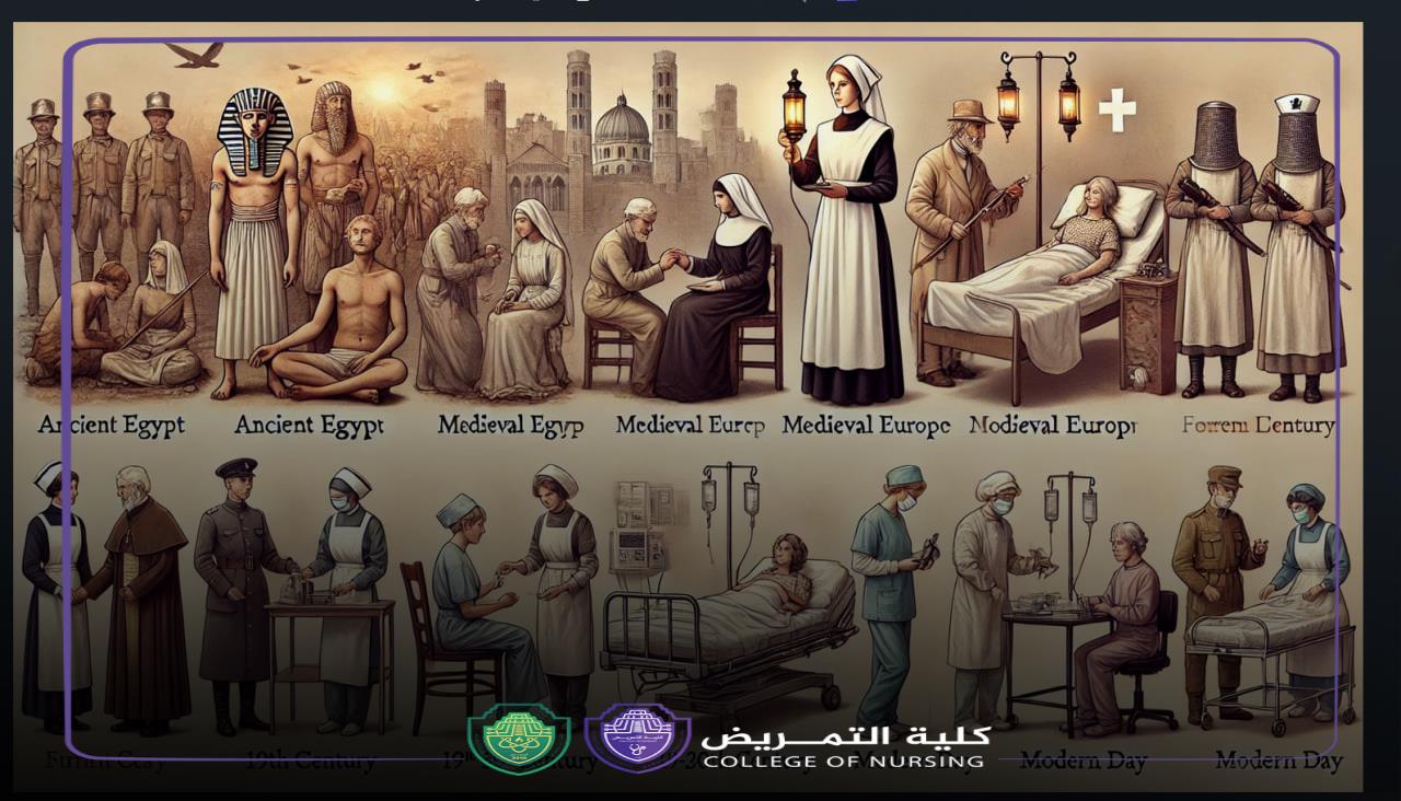 تاريخ التمريض: من الرعاية البدائية إلى المهنة الحديثة