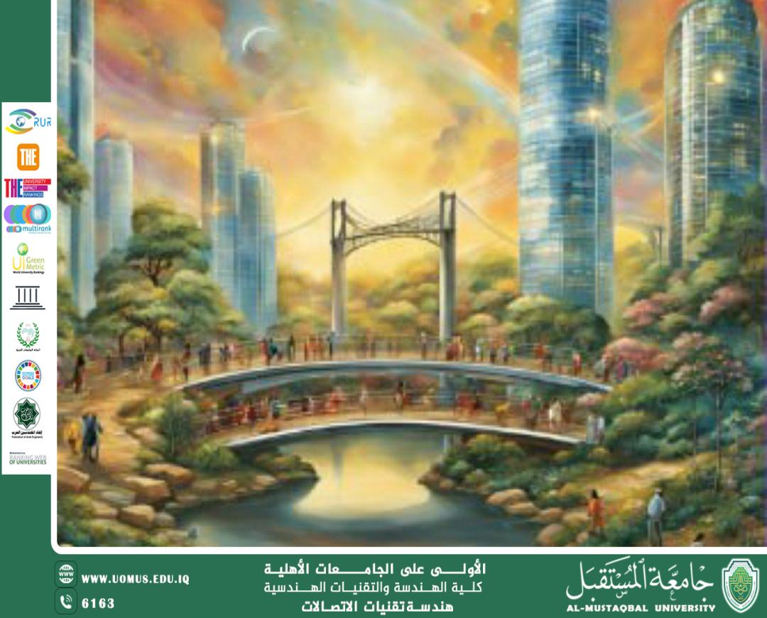 “دور هندسة الاتصالات في بناء وطن مستدام وتعزيز السلام والعدل بالابتكار، الأمن الرقمي، وتمكين المجتمعات بروابط الحب والتواصل الفعّال” للمدرس المساعد تمام علي العابدي 
