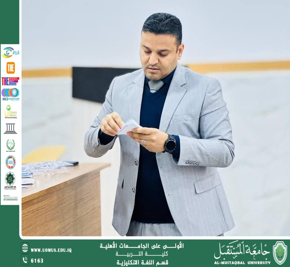 "Election of Student Representative in the English Language Department Under the Supervision of the Head of Department and Department Rapporteur"