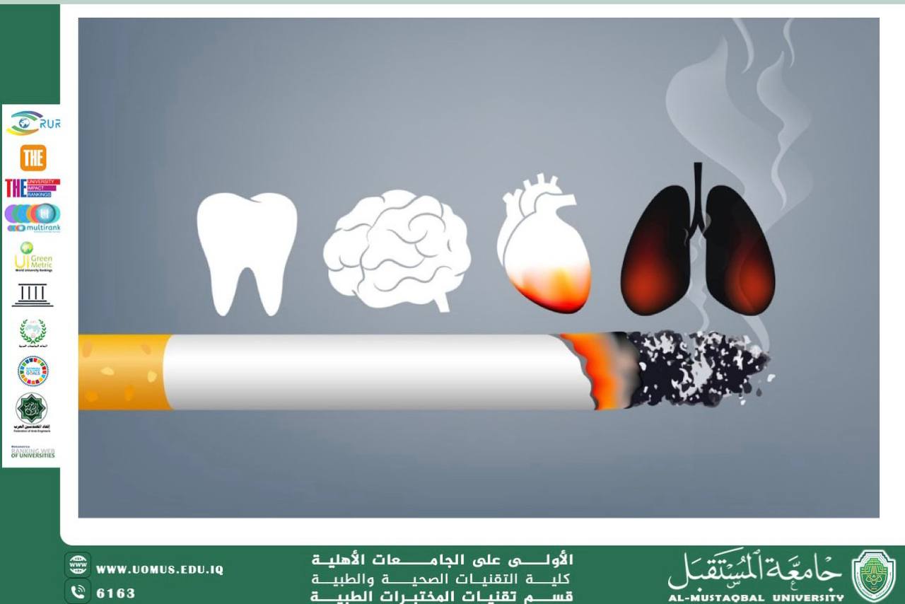 مقالة علمية للسيدة مريم نجاح هادي بعنوان The Impact of Smoking on Health