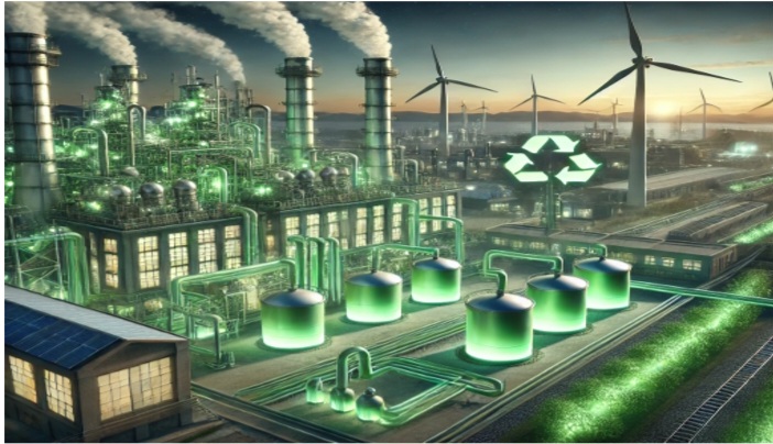 How can green hydrogen contribute to achieving carbon neutrality?