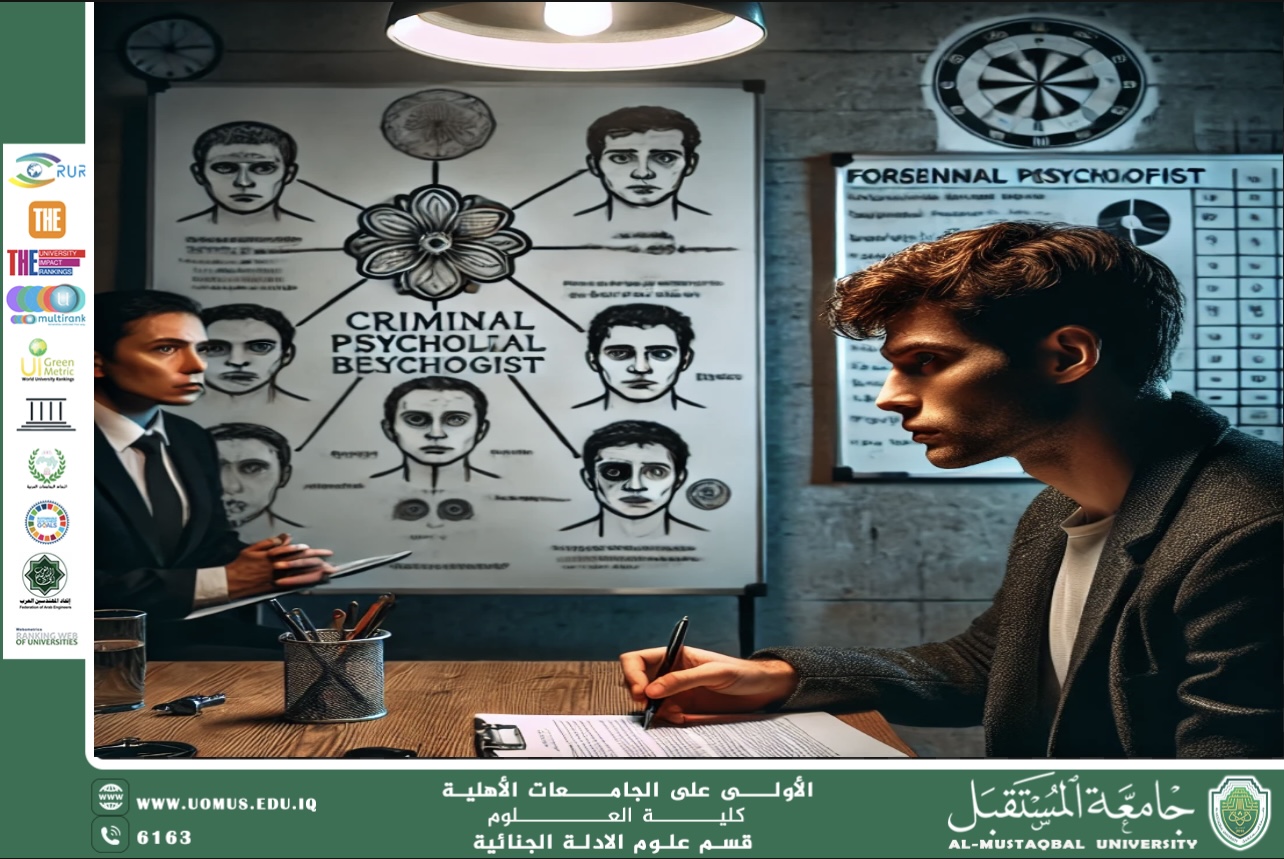 Forensic Psychology: Understanding Criminal Behavior Through Psychology  (Assistant Lecturer Fatima Tawfik Al-Khuzaie)