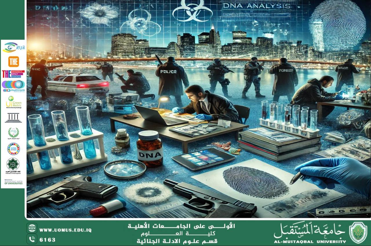 الأدلة الجنائية في القضايا المعقدة: من الجريمة المنظمة إلى الإرهاب (م.م فاطمة توفيق الخزاعي)