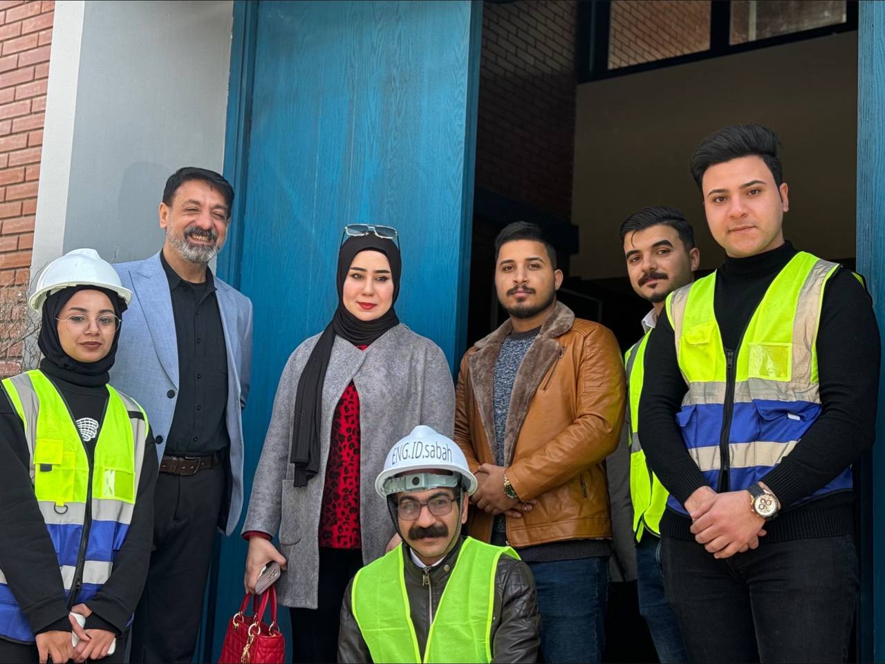 زيارة علمية لطلبة قسم التصميم في كلية الفنون الجميلة إلى شركة الملتقى للاستشارات الهندسية