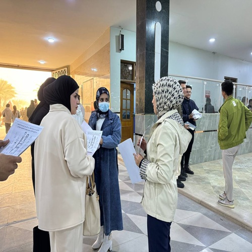 حملة توعوية في قسم تقنيات البصريات: "حماية طفلك من الأمراض الخطيرة المعدية"