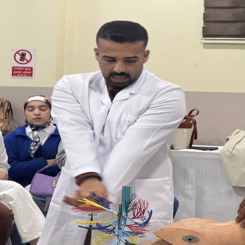 Practical workshop to teach CPR to first-year students