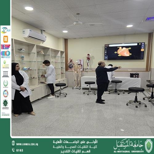 Practical training workshop for first-year anatomy students to prepare for the practical exam.