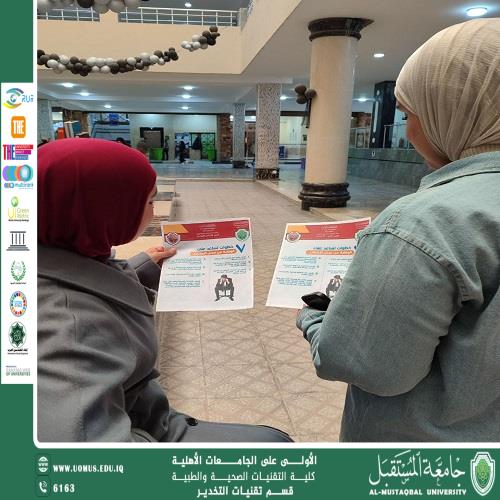 Distributing a brochure on 7 steps to overcome depression