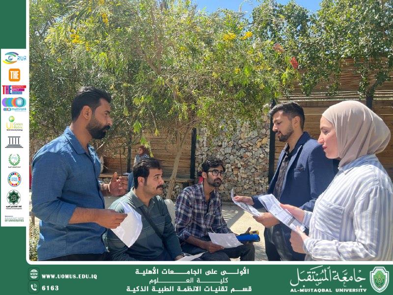 The Sustainability Ambassadors organized the "Monitor Your Health via Smartphone" campaign to promote health awareness through technology.