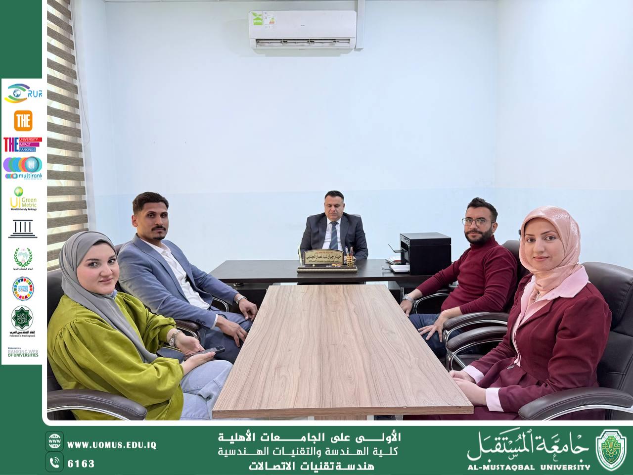 "Part of the meeting of the Department of Communication Engineering Council."