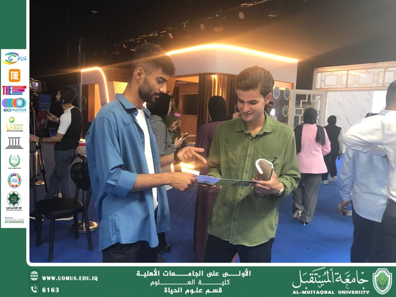 An initiative to spread environmental awareness as part of Sustainability Week activities for biology  Department students.