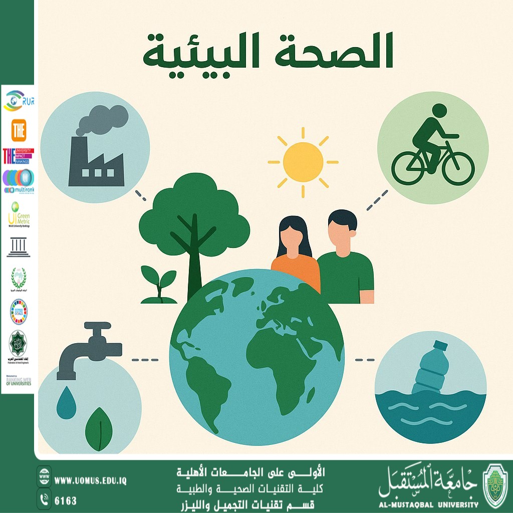 الصحة البيئية: أساس العيش السليم للست شهد نورس عباس