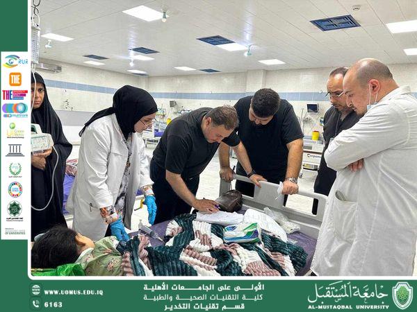 العلاقة بين مرضى الطوارئ وتأخير الفرز في العراق