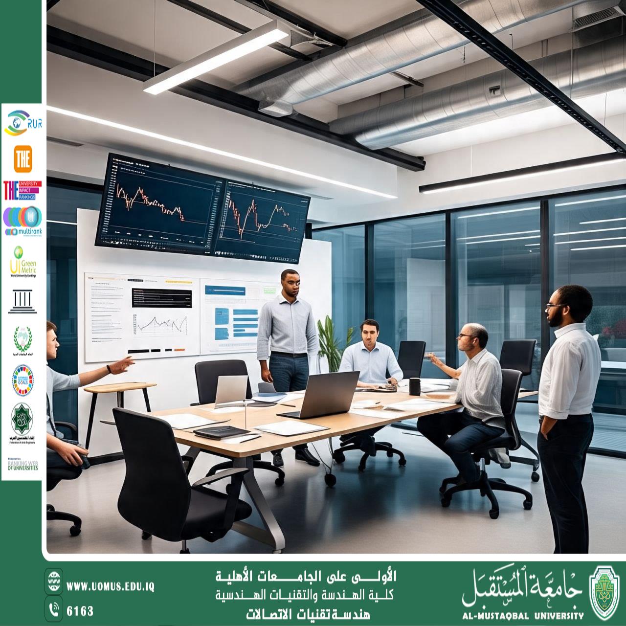 مقالة بعنوان "الشراكات الصناعية وهندسة الاتصالات: تحالف الابتكار لتحقيق الأهداف الاستراتيجية"للمهندسة رواء محمد حسن 