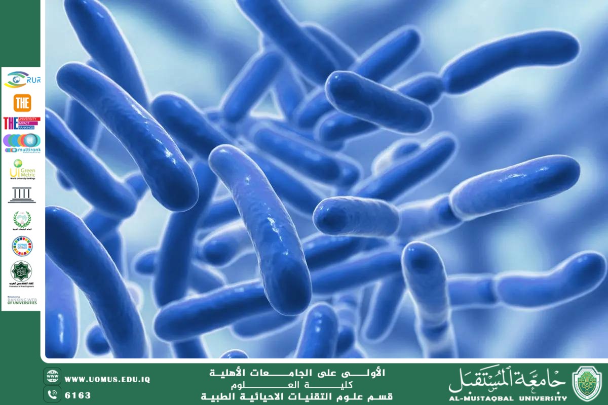 مقالة علمية ل ( احمد جلال نعمة ) بعنوان "دور البكتيريا النافعة في الحفاظ على صحة الإنسان"