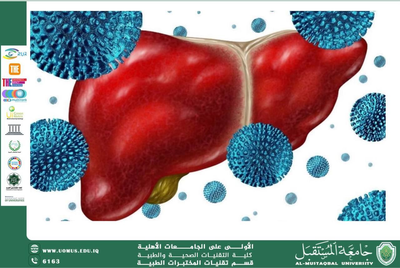 مقالة علمية للسيدة دعاء فاضل كاظم بعنوان التهاب الكبد الفيروسي 