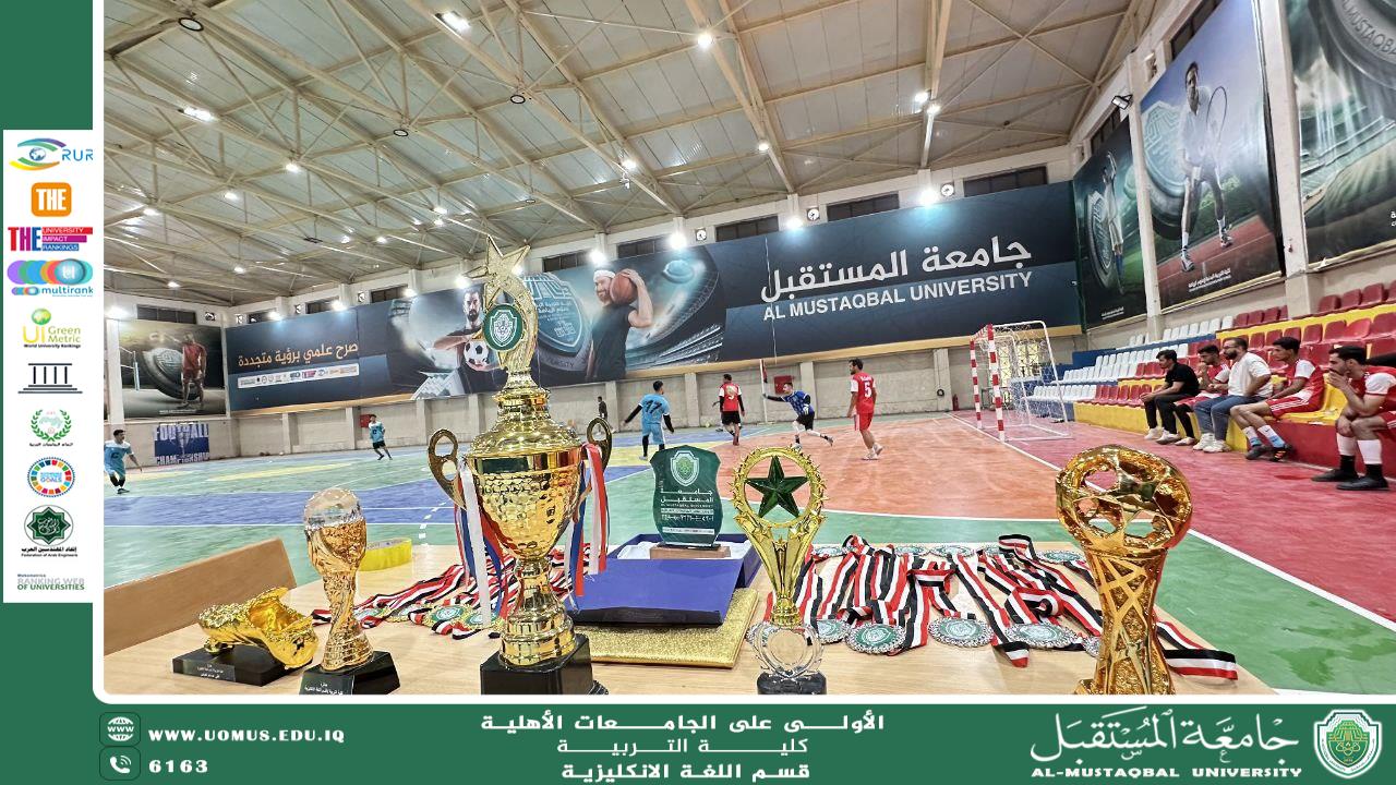 Honoring Both Teams and Outstanding Players at the Conclusion of the Football Championship – English Language Department / College of Education