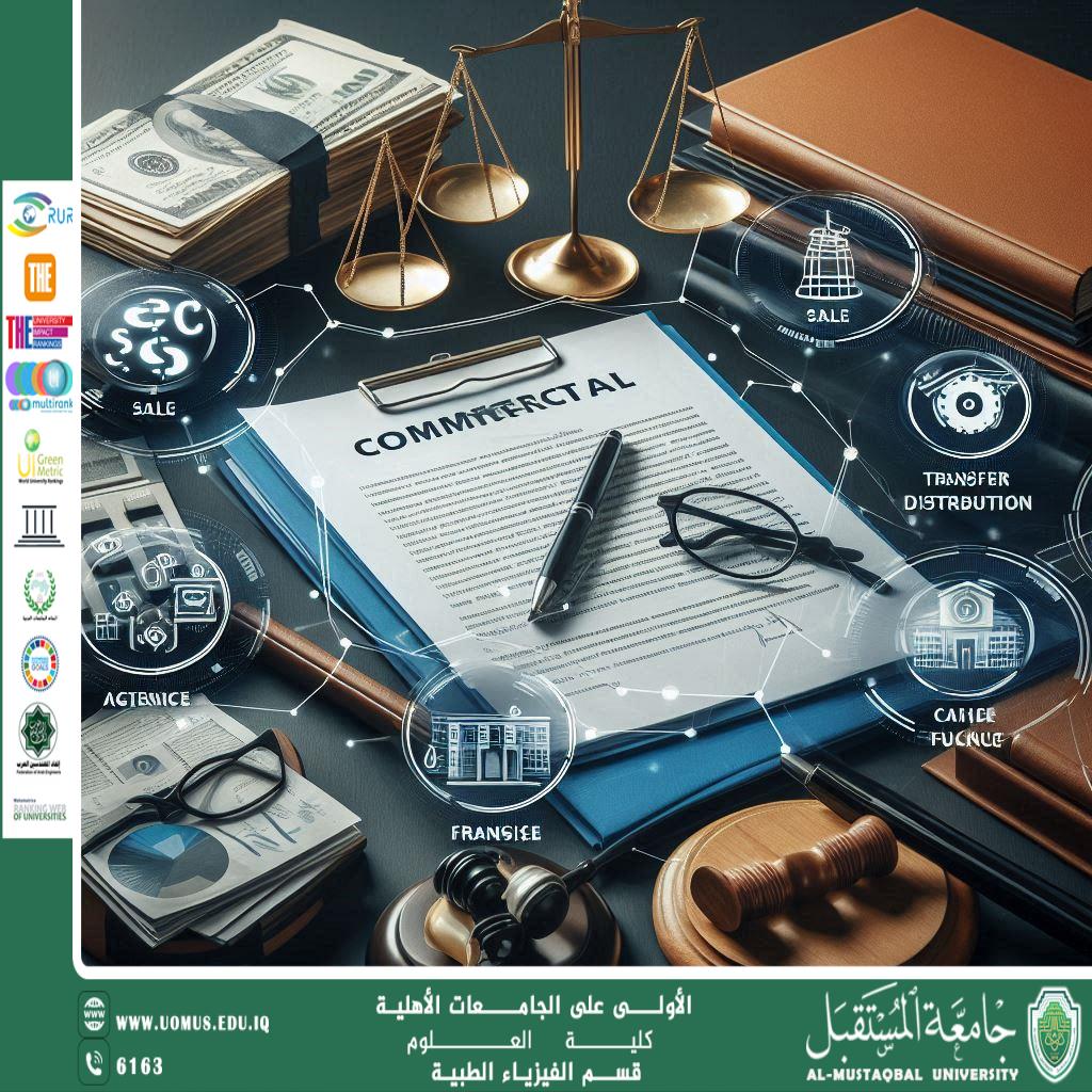 A scientific article by the lecturer (Assistant Professor Fatima Makki Shaalan) entitled “An Article on Commercial Contracts in Law: Types, Provisions, and Dispute Resolution Mechanisms”
