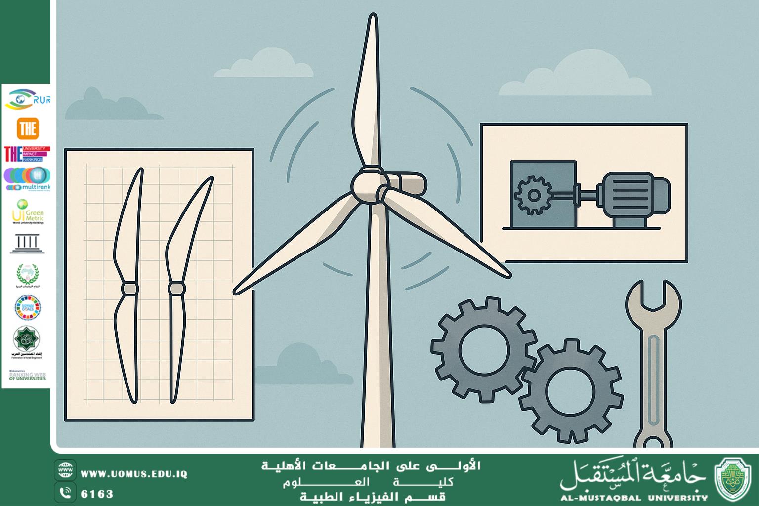 A scientific article by the teaching assistant (Amir Sobhi Ismail) entitled “Design of Sustainable Mechanical Power Systems: A Case Study on Wind Turbines”