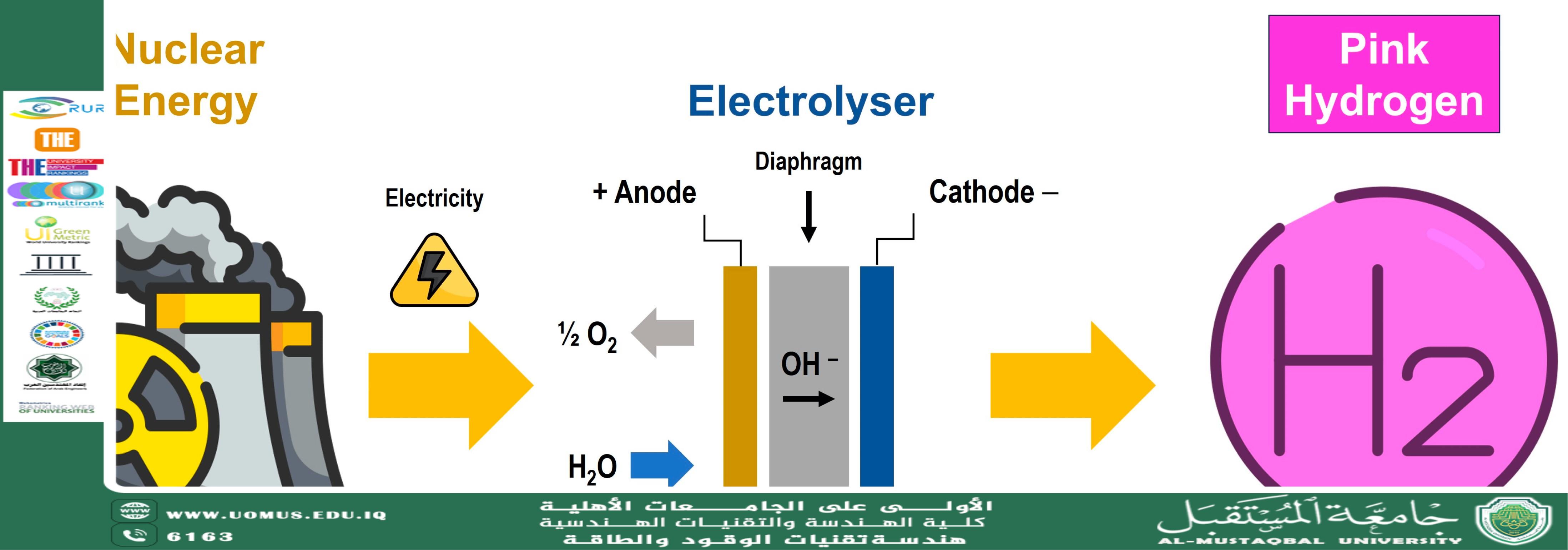 Pink Hydrogen: Using Nuclear Energy for Electrolysis