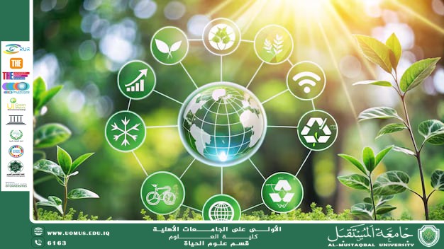 A scientific article by Ms. Noor El-Huda Azmi Hassan entitled "Sustainability and Biomanufacturing"