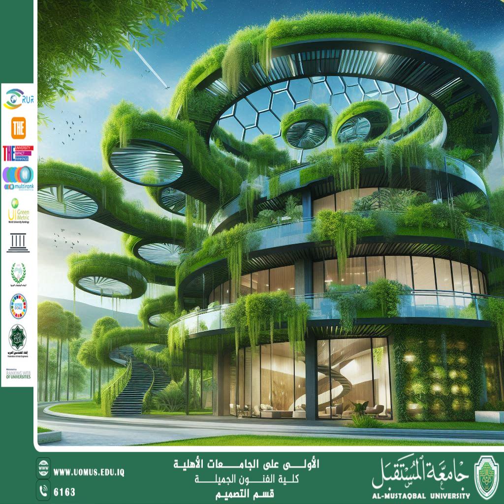 مقال بعنوان" العمارة الخضراء: تصاميم صديقة للبيئة من أجل مستقبل مستدام " بقلم م.م ضحى ياسر حمزة