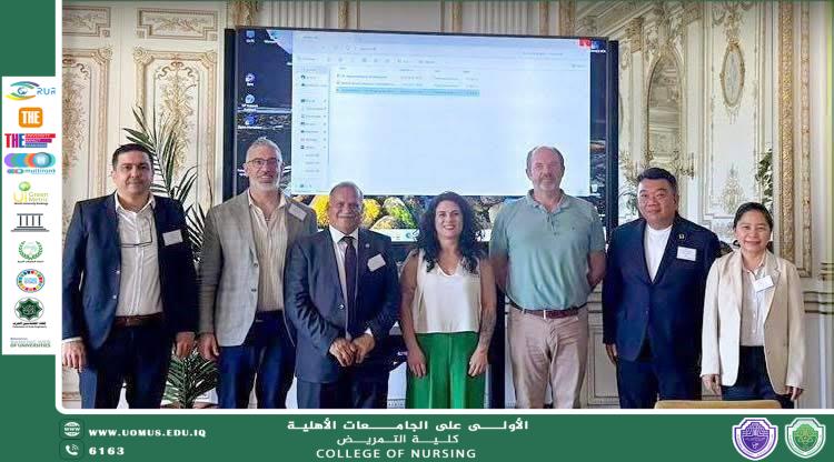 رئيس جامعة المستقبل يشارك في المؤتمر الدولي الحادي عشر لتصنيف الجامعات في فرنسا