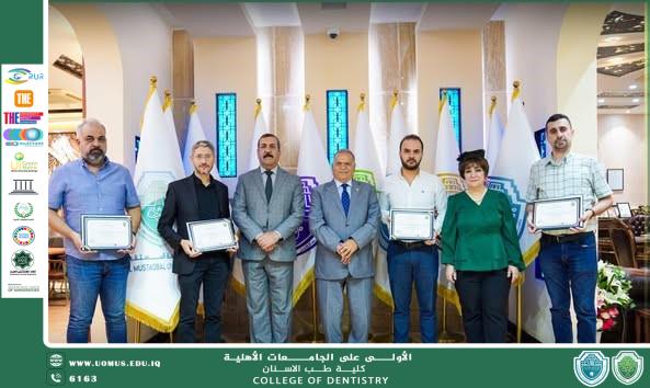 The College of Dentistry Achieves High Academic Performance Rates for the Academic Year 2024–2025