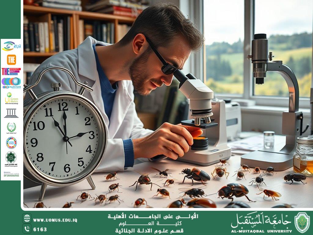 Article in English: "Using Insects to Estimate Time of Death: A Scientific and Practical Perspective" (M.M. Howayda Nazzal Hussein)