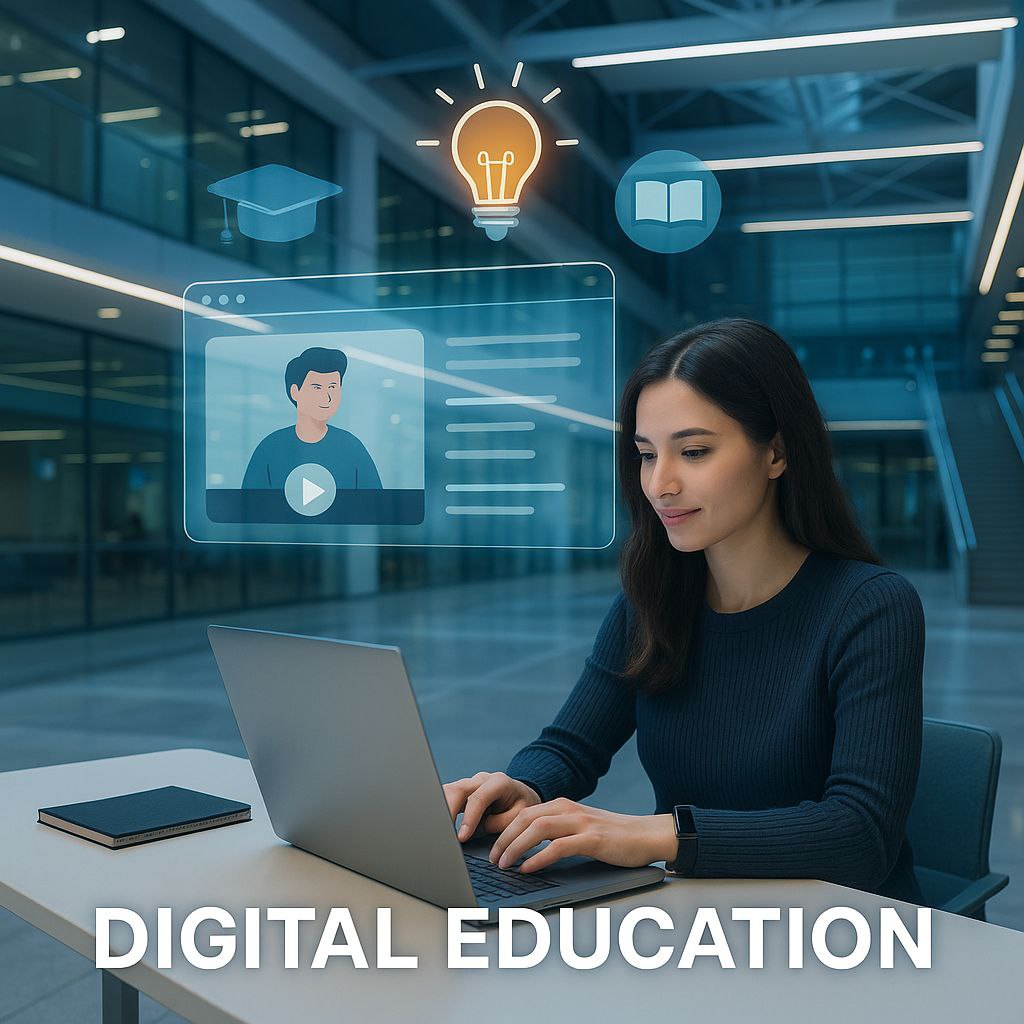 Digital Education: A Bridge to a More Sustainable Future(M.Sc. Qusai AL-Durrah).
