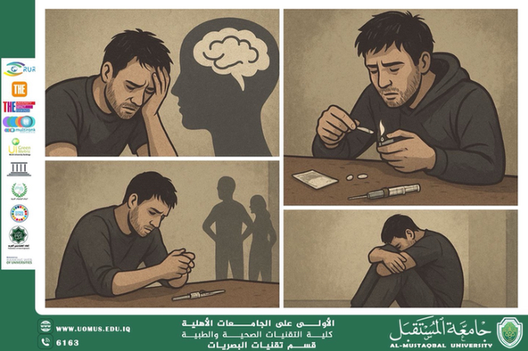 A scientific article by Assistant Lecturer Ibrahim Saeed titled (The Psychological and Social Impact of Drug Use: How to Raise Awareness and Prevent Addiction)