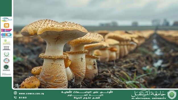 مقالة علمية للانسة نور الهدى عزمي حسن بعنوان "دور الفطريات في تدوير المواد العضوية وتحقيق الاستدامة البيئية"