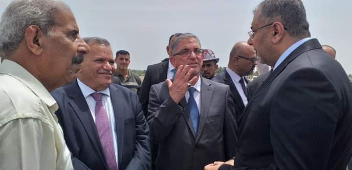 معالي وزير التعليم العالي يزور جامعة بابل.