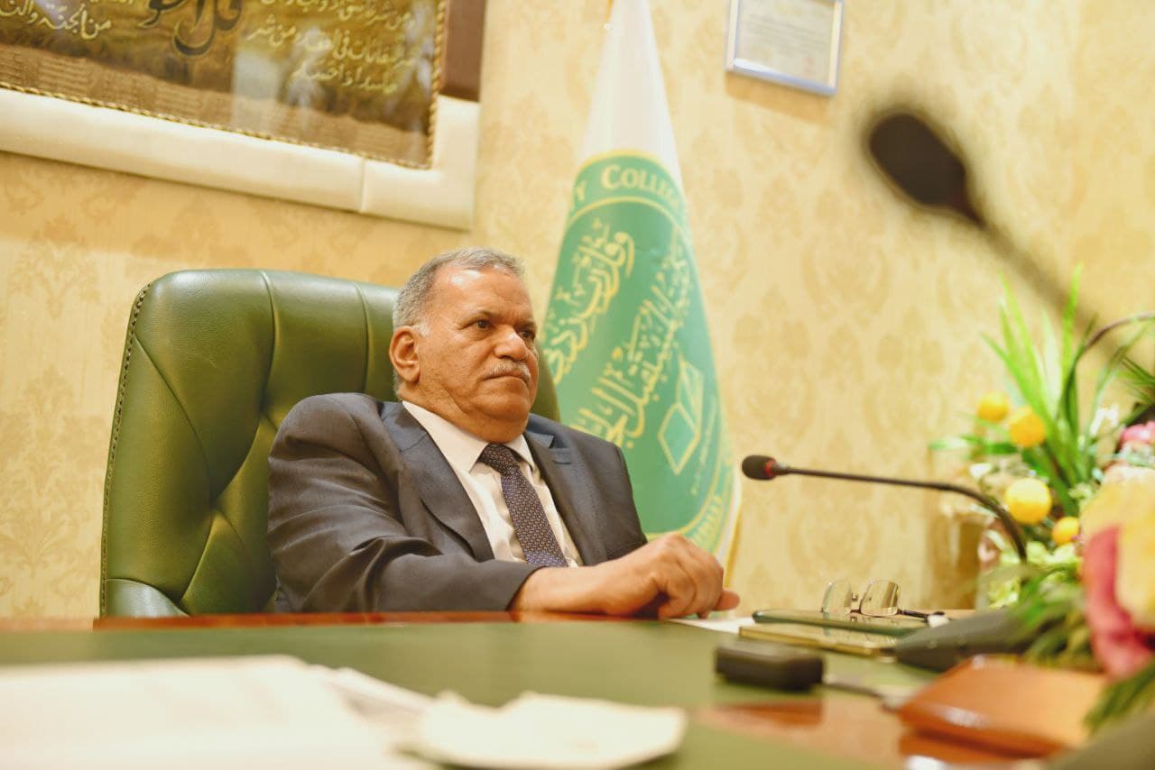 السيد عميد كلية المستقبل الجامعة يترأس إجتماع لجنة تصنيفات التنمية المستدامة المركزية