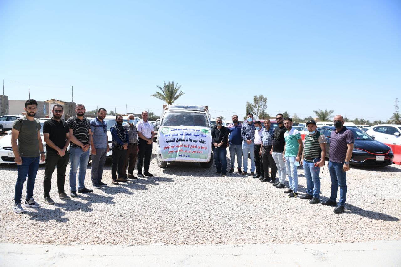 استمرار المبادرات الخيرية من قبل  كليه المستقبل الجامعة 