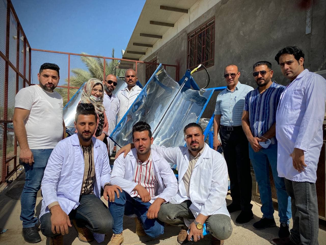 قسم هندسة تقنيات التكييف يستحدث منظومة شمسية ذو قدرات عالية