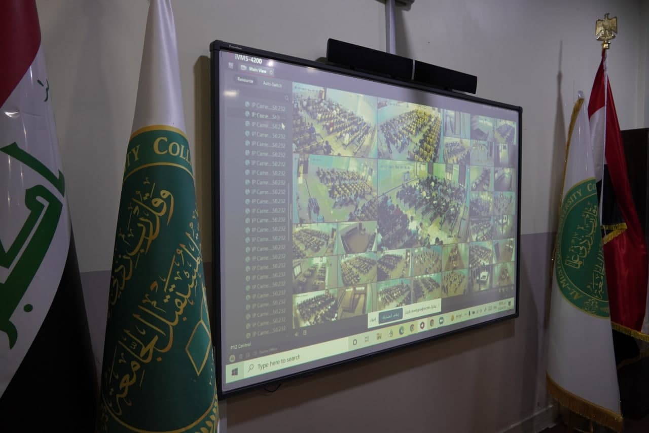 الفريق الوزاري برئاسة رئيس جهاز الاشراف والتقويم العلمي يتابع الامتحانات الحضورية لكلية المستقبل الجامعة في يومها الثالث 