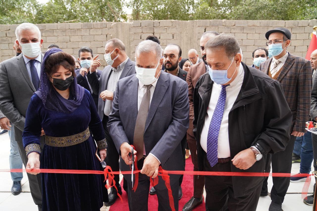 Inaugurating the Building of Dentistry & Pharmacy Department
