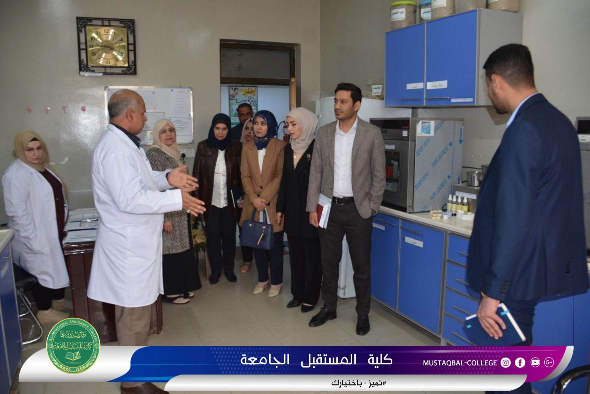 Medical Devices Techniques Department Organizes a Scientific Visit to Industrial Development & Research Authority