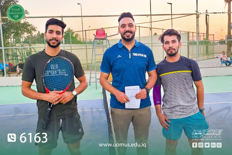 فريق كلية المستقبل الجامعة لكرة التنس يتأهل للتصفيات النهائية 
