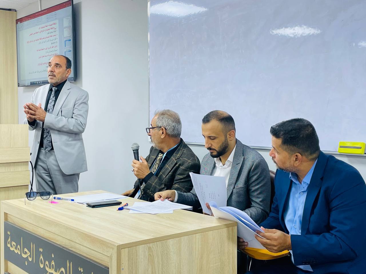 An Academic of Al-Mustaqbal University College participates in Al-Safwa Conference