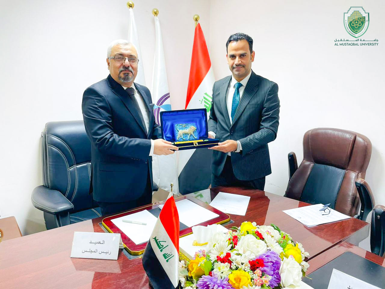 A Delegation Representing College of Pharmacy at Al-Mustaqbal University  Visits Al-Nahrain University to Reinforce Scientific Cooperation
