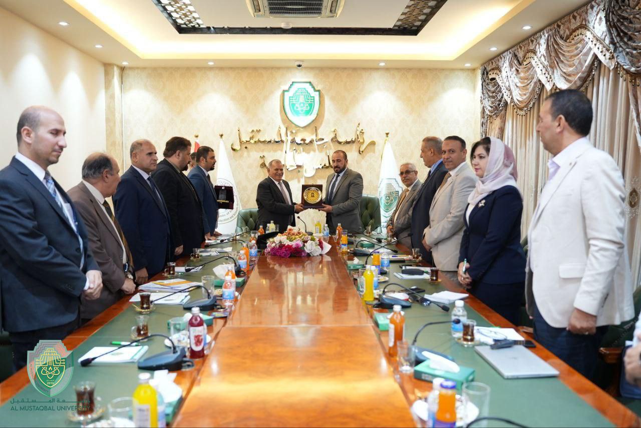 An Academic & Scientific Agreement is concluded between  University of Technology & Al-Mustaqbal University