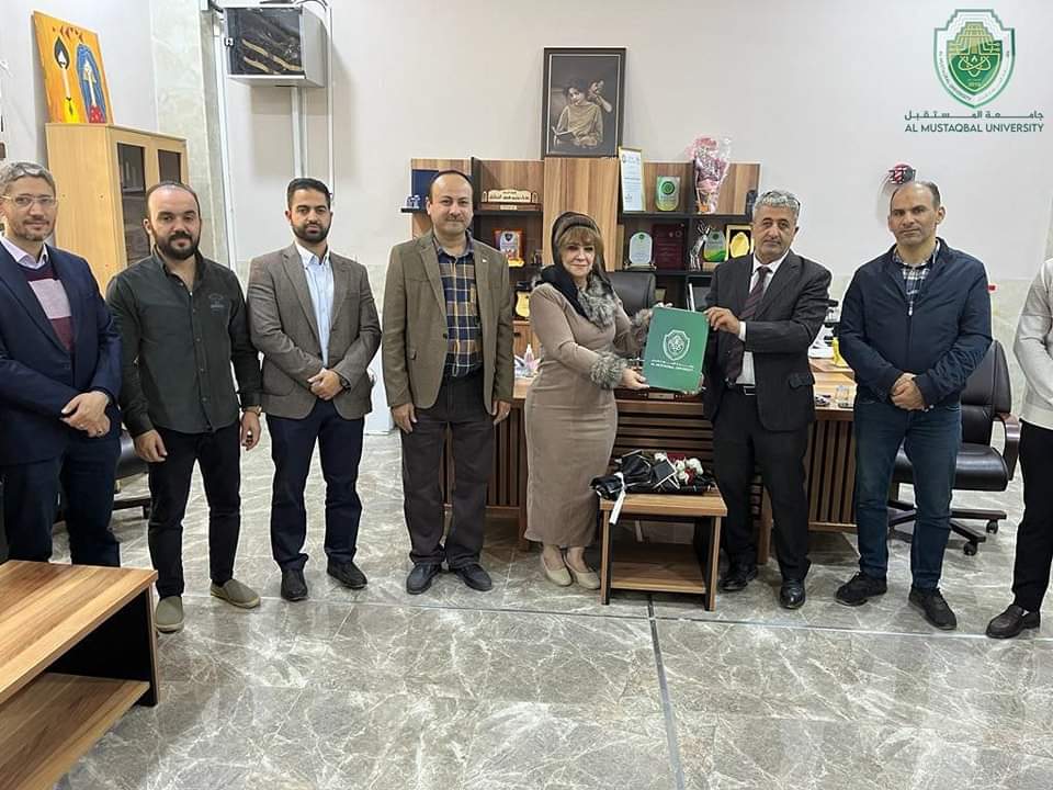  In order to Strengthen Cooperation, a Meeting has been convened between  Dentistry College Deans of Al-Mustaqbal University & Babylon University, 