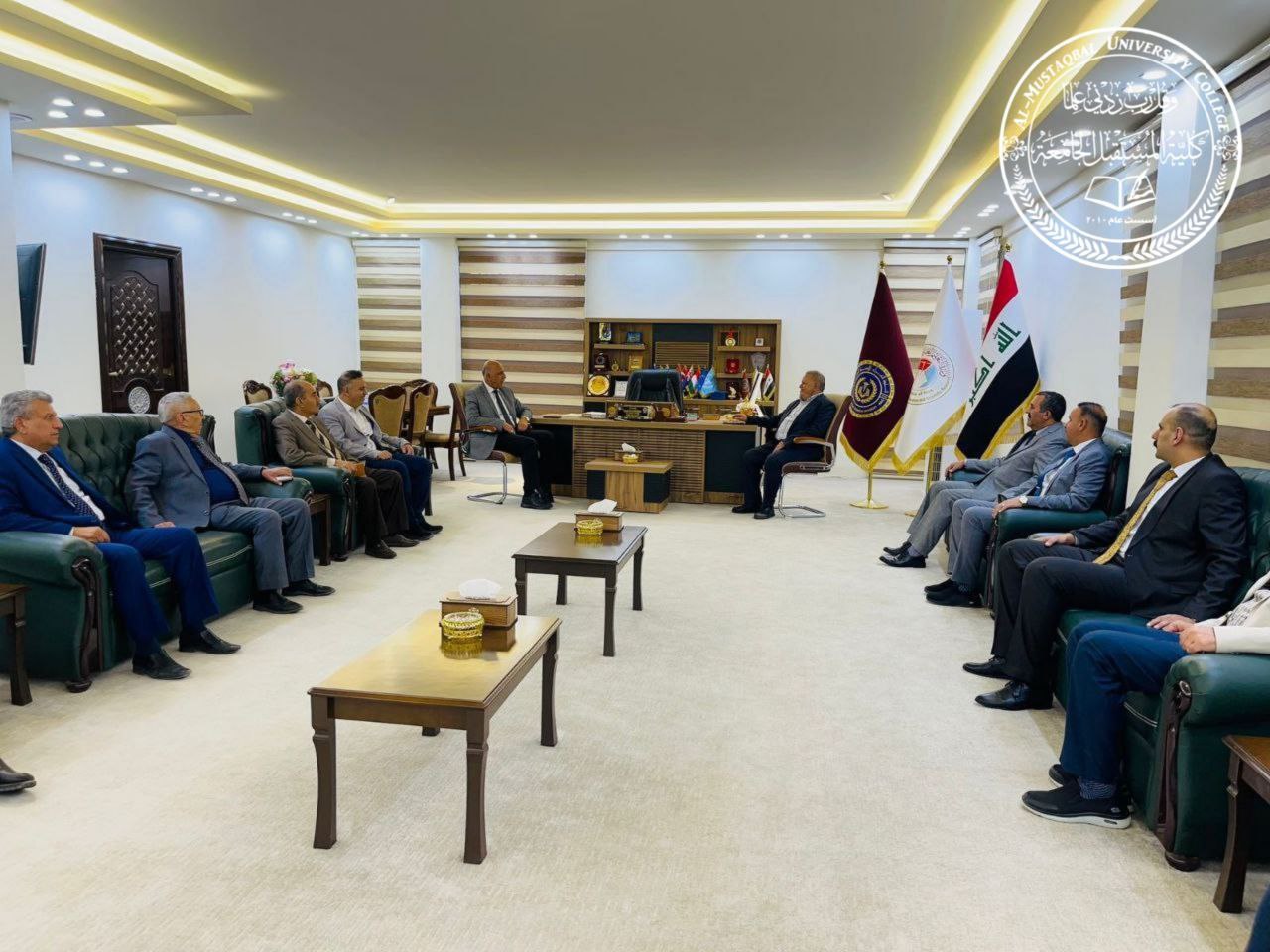 جامعة الفرات الاوسط التقنية و كلية المستقبل الجامعة تناقش الاستعدادات للمؤتمر الدولي الثاني لتحقيق اهداف التنمية المستدامة 