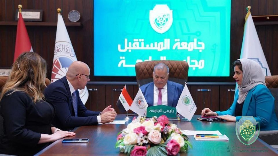 President of Al-Mustaqbal University Signs an Agreement for Teaching English Language & Computers