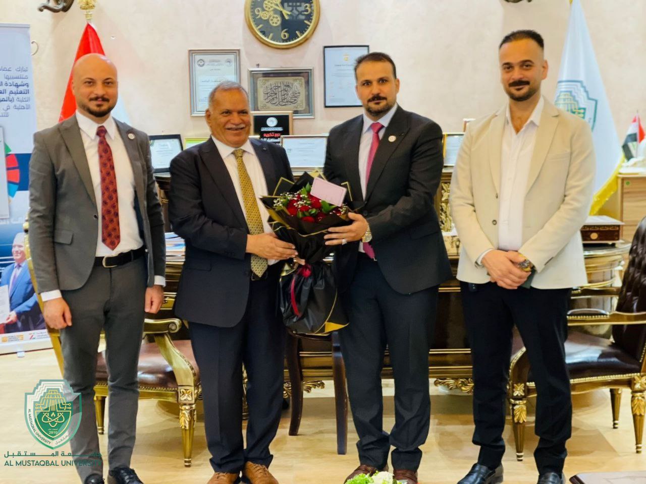 More Congratulations & Blessings to the President of Al-Mustaqbal University
