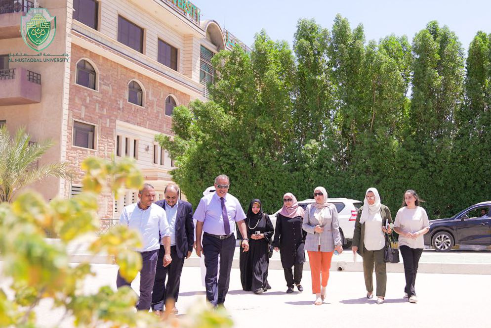 وفد اكاديمي عربي يمثل مؤتمر التنمية المستدامة الاجتماعية والاقتصادية يزور جامعة المستقبل 